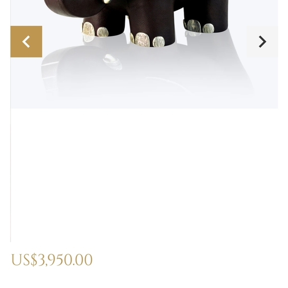 Lotus elephant stool - Picture 6 of 8